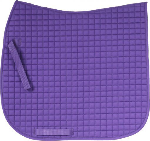 Horze River Dressage Saddle Pad Purple/Purple