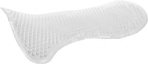Horze clear silicone gel middle riser half pad