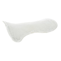 Horze clear silicone gel middle riser half pad