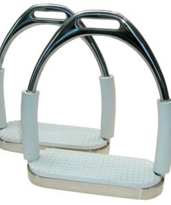 Coronet doubled jointed flex stirrup irons