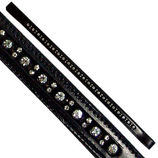 Fancy Two-Size Crystal Browband