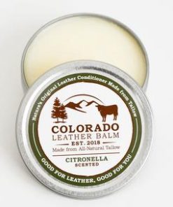 Colorado leather balm citronella