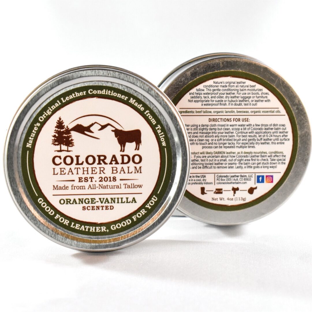 Saddle Soap for Leather Cleaning - 100% All Natural (2oz)