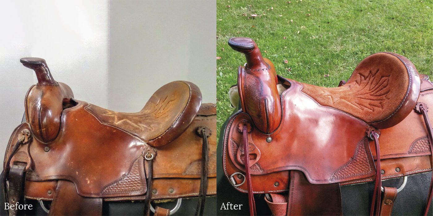 western saddle restoration and repair