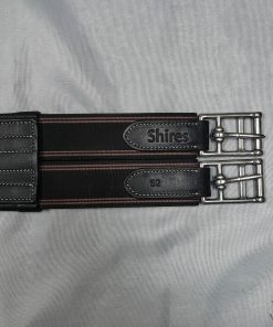 shires fancy stitch jumping girth 0959G buckles