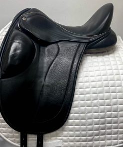 Black Country Dressage Saddle 1011 profile