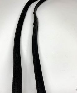Leather Rubber Reins Closeup 0106