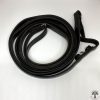 Leather Rubber Reins Looped