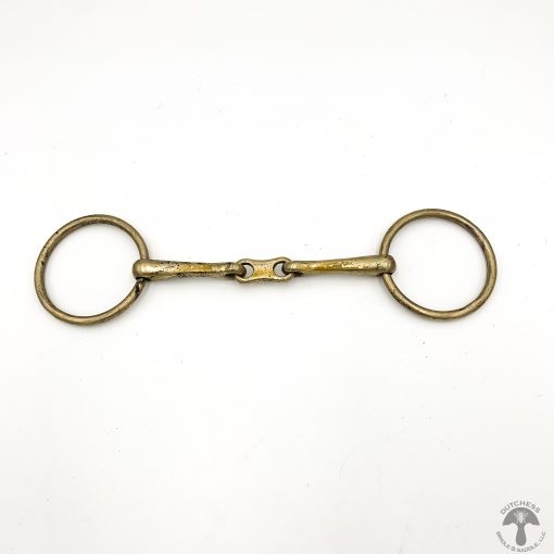 French Link 5 3/4" Loose Ring Snaffle 0182 Front