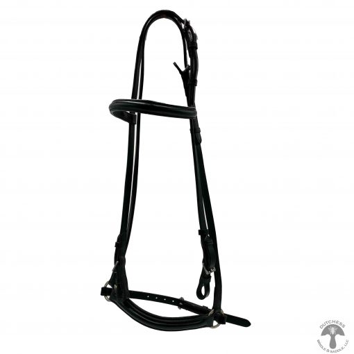 Bitslip with Browband and Drop Noseband Bridle 0260 Full