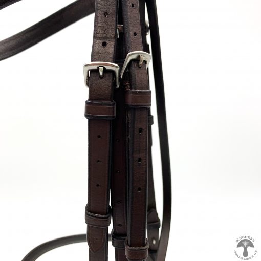 Camelot Raised Bridle with Reins 0217 Buckles