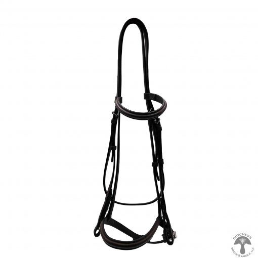 Camelot Raised Bridle with Reins 0217 Full