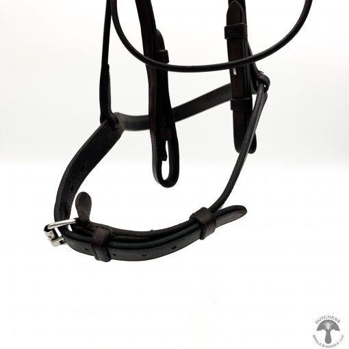 Camelot Raised Bridle with Reins 0217 Noseband