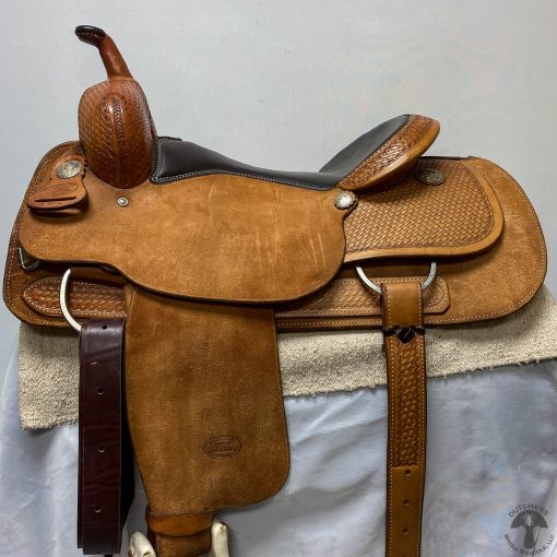 Billy Cook Western Saddle Classic Cutter 1136 Profile